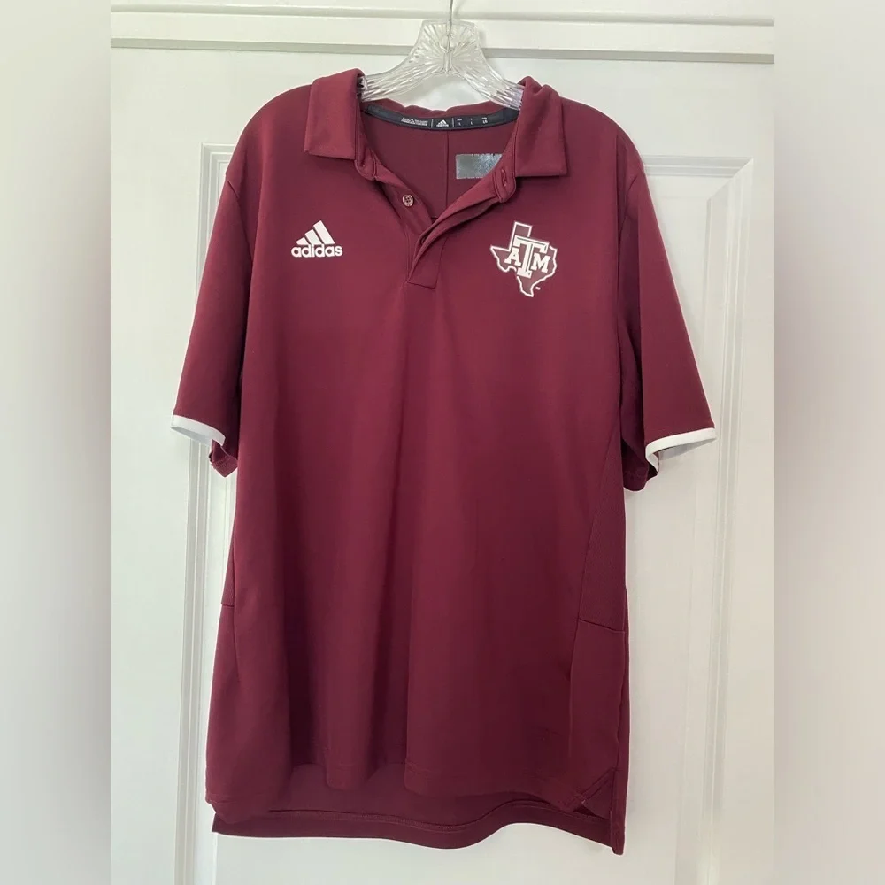 Adidas Texas A&M Polo